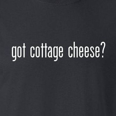 I Love Cottage Cheese T Shirt I Heart Cottage Cheese